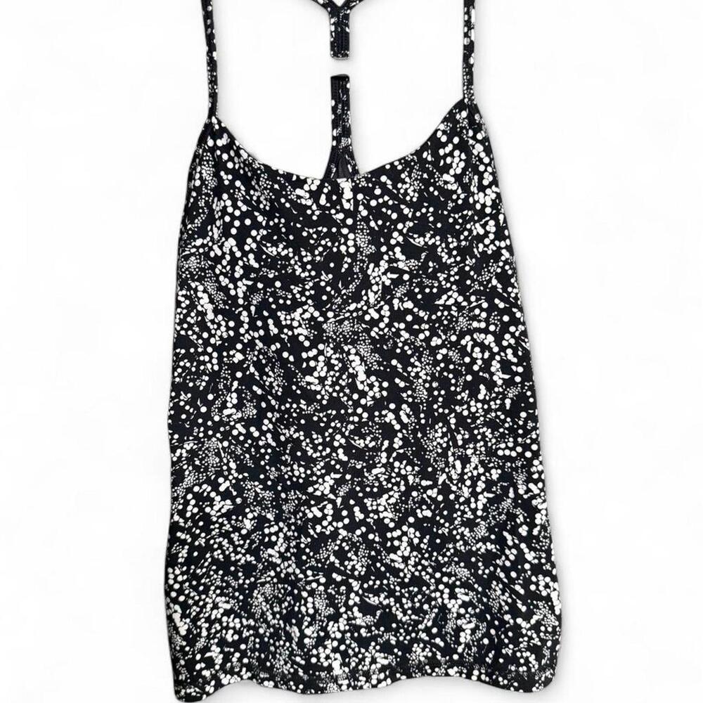 Lululemon Women's Black and Silver Vests-tanks-cami
